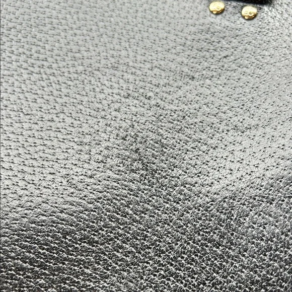 Kate Spade Black Tote Bag with gold Accents - Picture 9 of 10